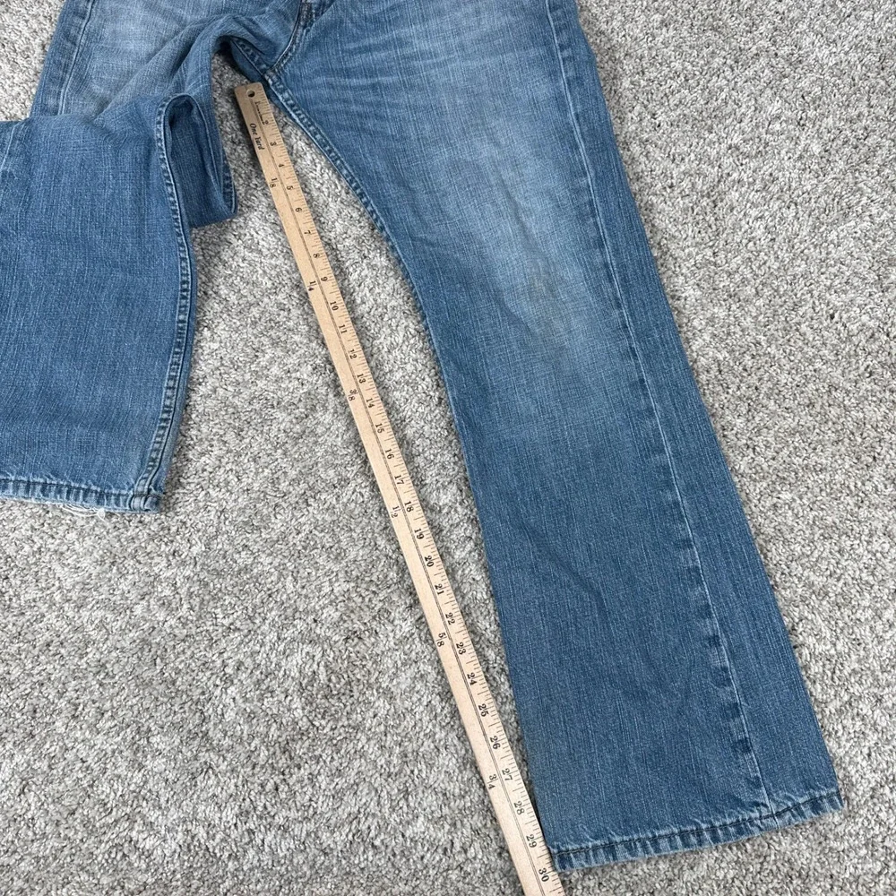 Levi's 527 Jeans Mens‎ 36x32 Blue Slim Bootcut Medium Wash Denim